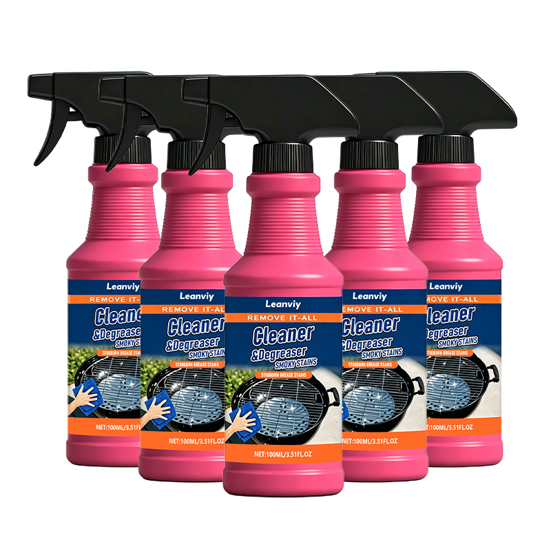 🔥Leanviy Fast-Acting Grill Degreaser Spray - Grease Gone in Minutes