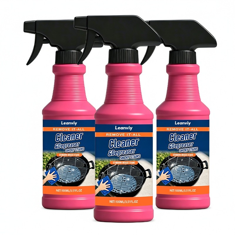 🔥Leanviy Fast-Acting Grill Degreaser Spray - Grease Gone in Minutes