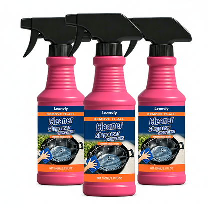 🔥Leanviy Fast-Acting Grill Degreaser Spray - Grease Gone in Minutes