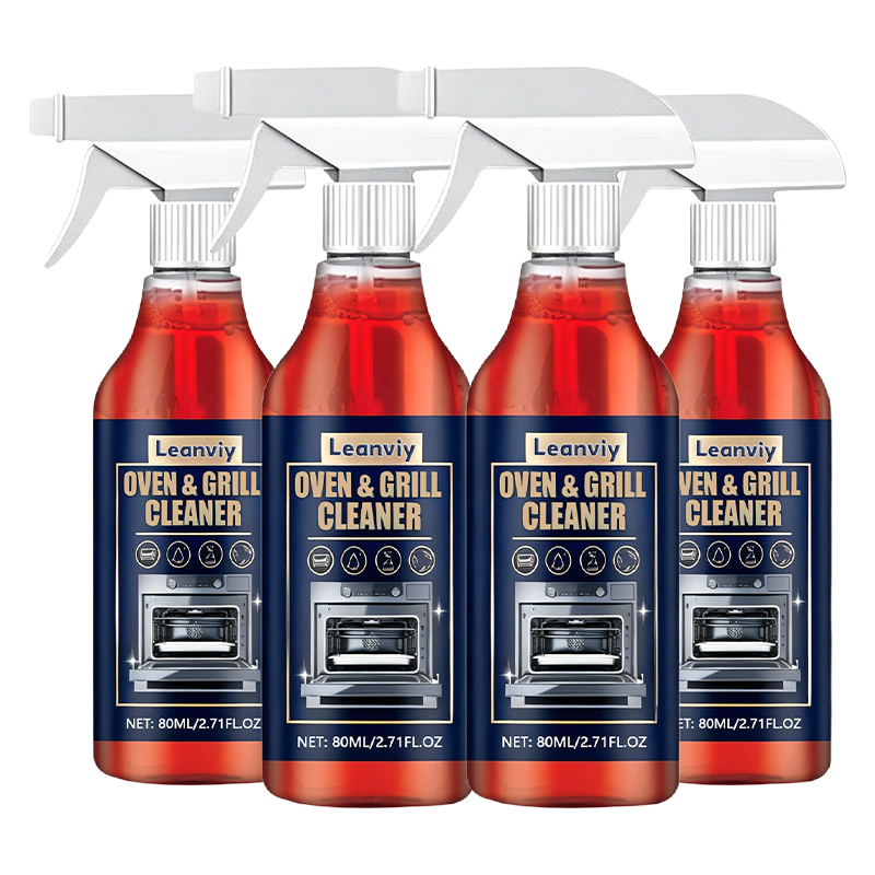 🔥Leanviy Oven & Grill Cleaner: Cuts Through Grease & Burnt-On Food Fast