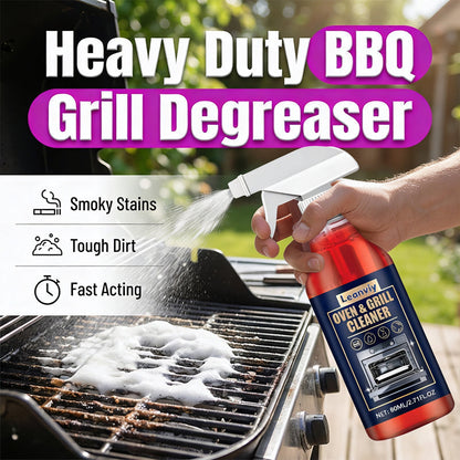 🔥Leanviy Oven & Grill Cleaner: Cuts Through Grease & Burnt-On Food Fast