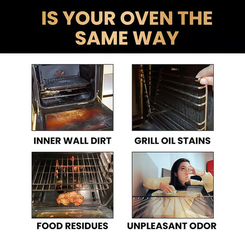 🔥Leanviy Oven & Grill Cleaner: Cuts Through Grease & Burnt-On Food Fast