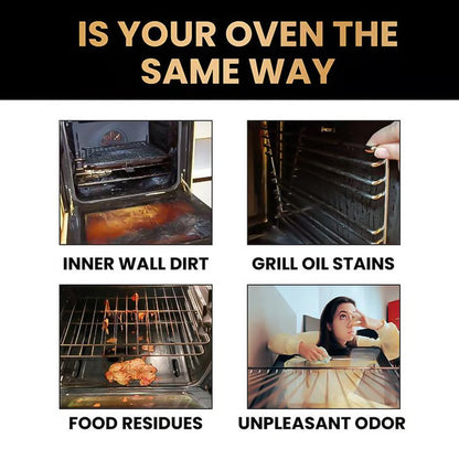 🔥Leanviy Oven & Grill Cleaner: Cuts Through Grease & Burnt-On Food Fast