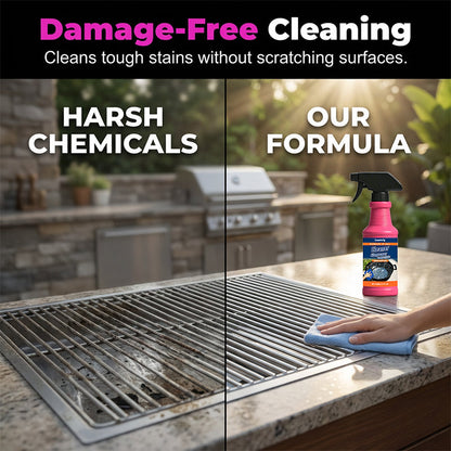🔥Leanviy Fast-Acting Grill Degreaser Spray - Grease Gone in Minutes