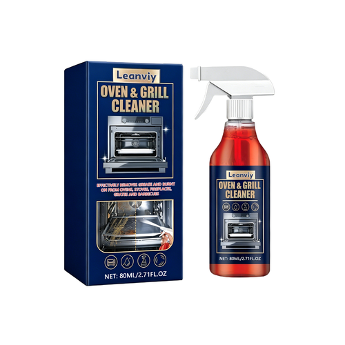 🔥Leanviy Oven & Grill Cleaner: Cuts Through Grease & Burnt-On Food Fast