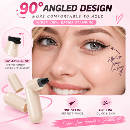 Dual-Head Eyeliner Stamp Pen