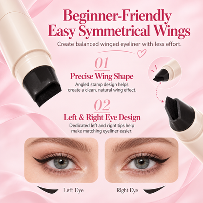 Dual-Head Eyeliner Stamp Pen
