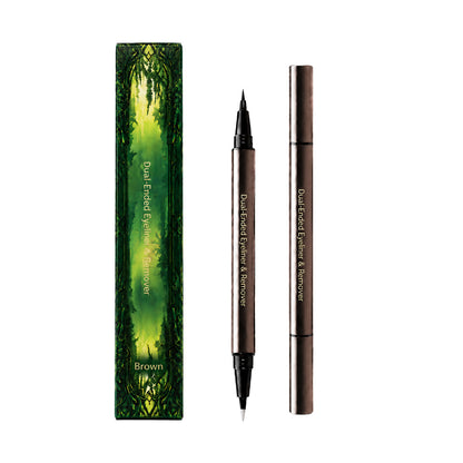 Draw Wings, Erase Mistakes! 2-in-1 Dual-Ended Eyeliner