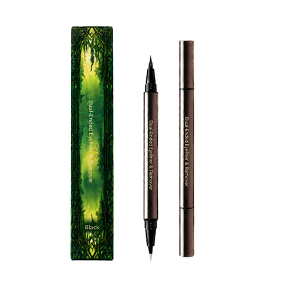 Draw Wings, Erase Mistakes! 2-in-1 Dual-Ended Eyeliner