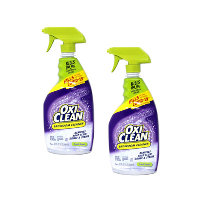 Kaboom Shower, Tub & Tile Cleaner with Oxi Clean 32 oz Pack of 2
