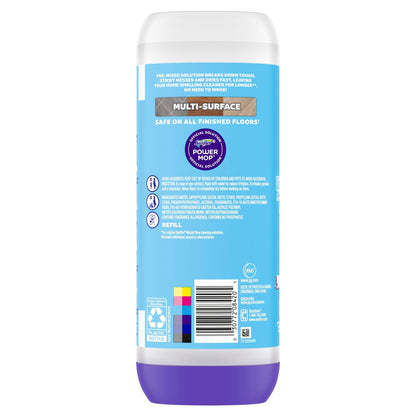 Swiffer Power Mop Refill Solution, Tile, Vinyl, Laminate, Wood, Floor Cleaner, Fresh, 25.3 fl oz - product image 11